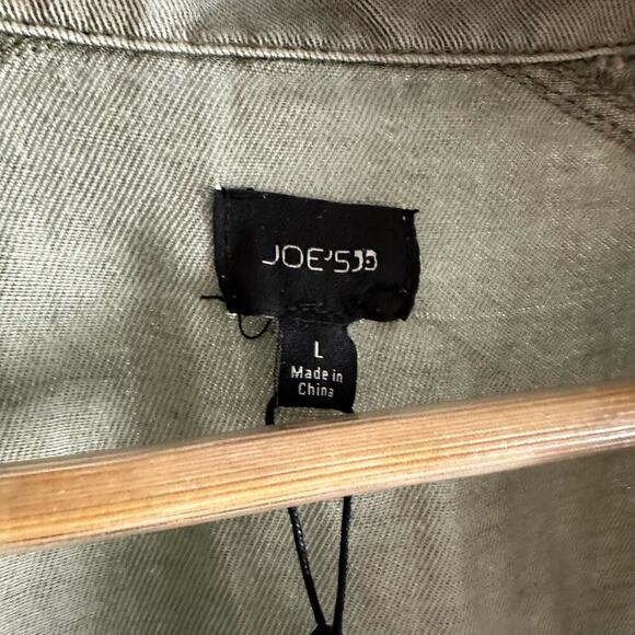 Joe’s Jeans The Shirley Belted Utility Wrap Linen Blend
Jumpsuit Size Large - Picture 6 of 12